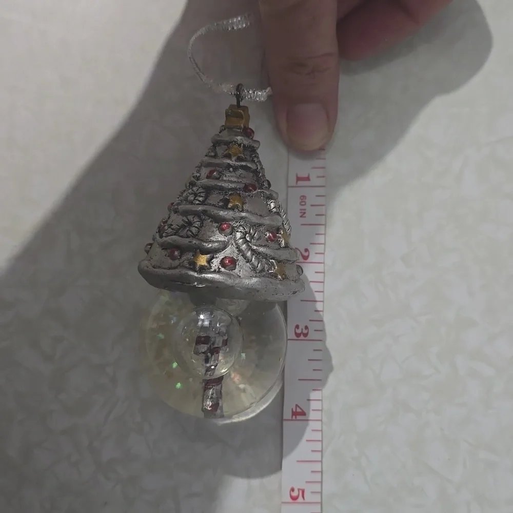 Festive Christmas Tree Ornament‎ with Candy Cane